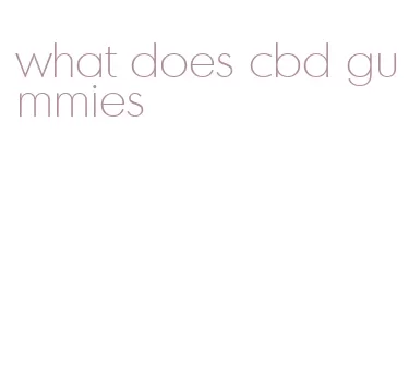 what does cbd gummies