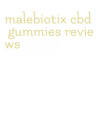 malebiotix cbd gummies reviews