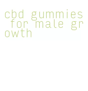 cbd gummies for male growth