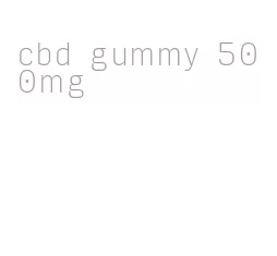 cbd gummy 500mg