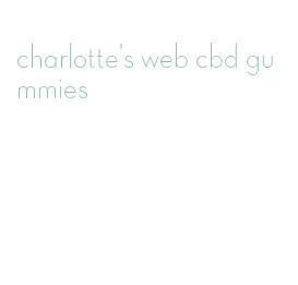 charlotte's web cbd gummies