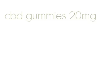 cbd gummies 20mg