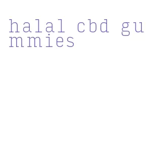 halal cbd gummies