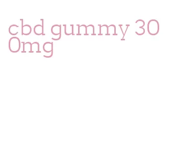 cbd gummy 300mg