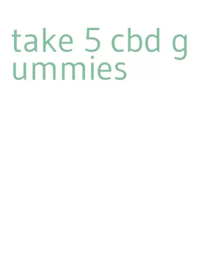 take 5 cbd gummies