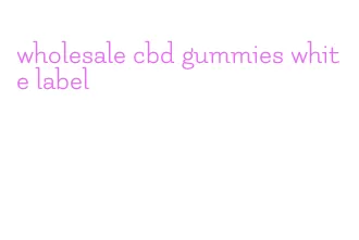 wholesale cbd gummies white label