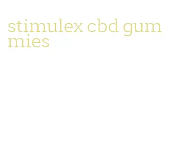 stimulex cbd gummies