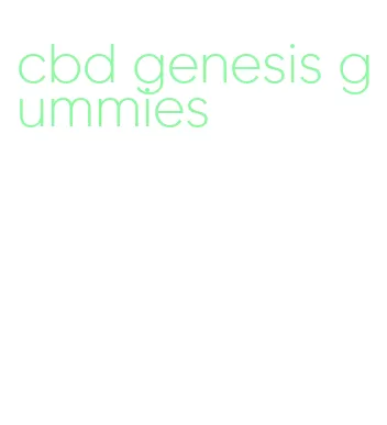 cbd genesis gummies