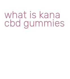 what is kana cbd gummies