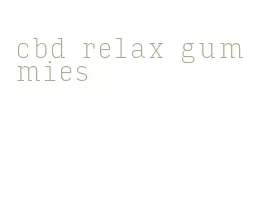 cbd relax gummies