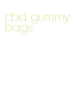 cbd gummy bags