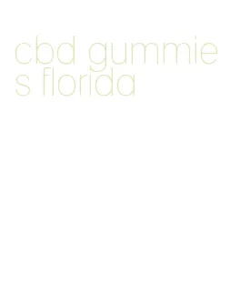 cbd gummies florida