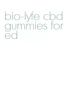 bio-lyfe cbd gummies for ed