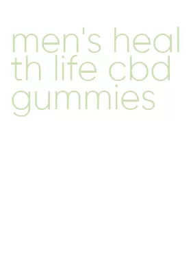 men's health life cbd gummies