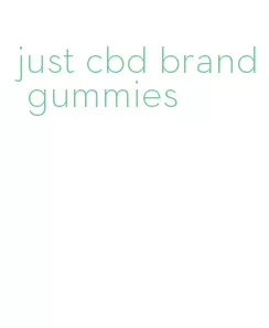 just cbd brand gummies