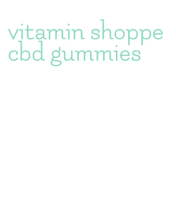 vitamin shoppe cbd gummies