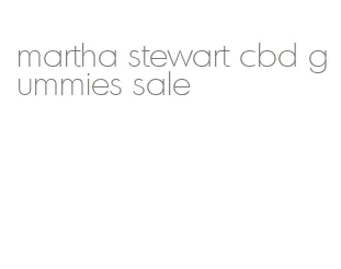 martha stewart cbd gummies sale