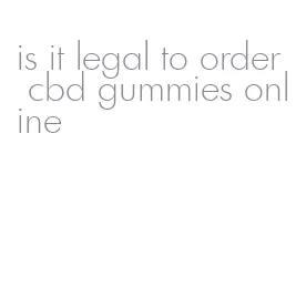 is it legal to order cbd gummies online