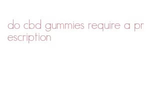 do cbd gummies require a prescription