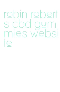 robin roberts cbd gummies website