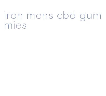 iron mens cbd gummies