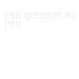 cbd gummies kopen