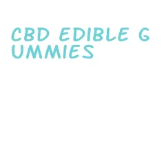 cbd edible gummies