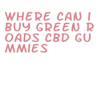 where can i buy green roads cbd gummies