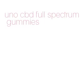 uno cbd full spectrum gummies