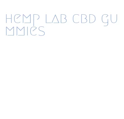 hemp lab cbd gummies