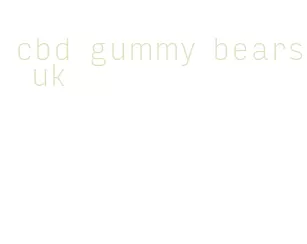 cbd gummy bears uk