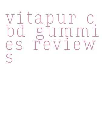 vitapur cbd gummies reviews