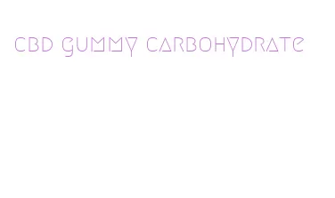 cbd gummy carbohydrate