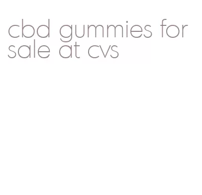 cbd gummies for sale at cvs