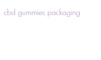 cbd gummies packaging