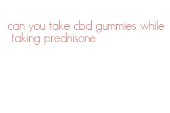 can you take cbd gummies while taking prednisone