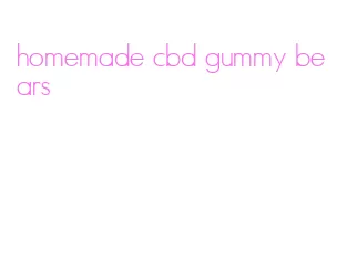 homemade cbd gummy bears