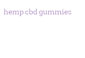 hemp cbd gummies