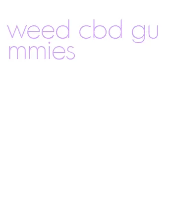 weed cbd gummies