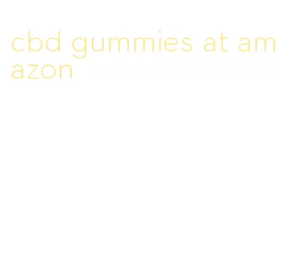 cbd gummies at amazon