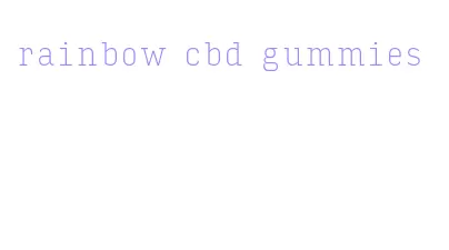 rainbow cbd gummies